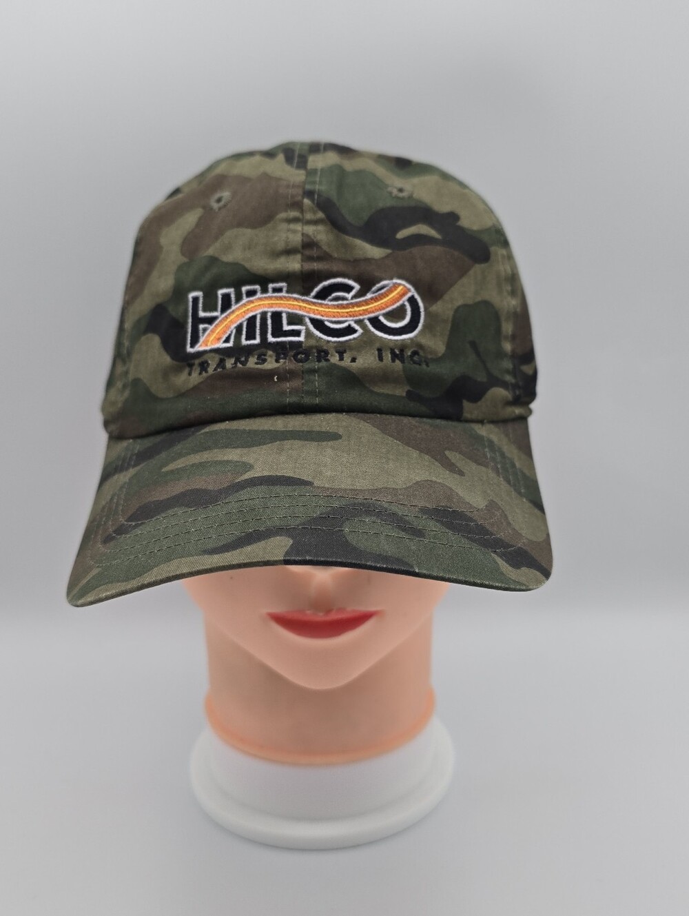 Ahead Lightweight Hilco Transport. Inc Camo Adjustable Hat
